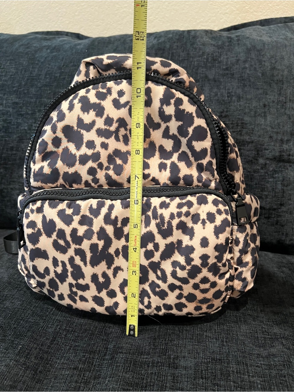 Leopard-Print Puffy
Mini Backpack - Picture 4 of 5